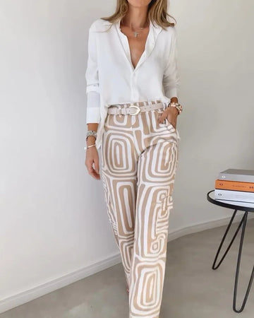 Lavinia Two‑Piece Set – Tailored Elegance
