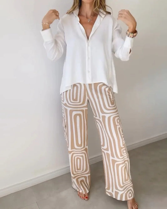 Lavinia Two‑Piece Set – Tailored Elegance